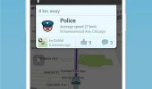 Внешний вид "Waze Social GPS Maps & Traffic"