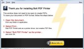 Внешний вид "Bolt PDF Printer"