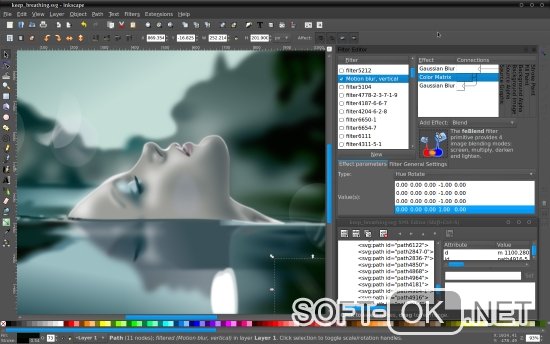 Мощный графический редактор inkscape - аналог приложения adobe illustator