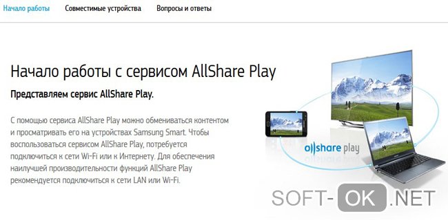 подключение ноутбука к samsung smart tv 