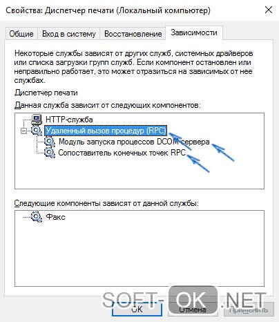 Как отыскать службу, провоцирующую ошибку 1068, вручную